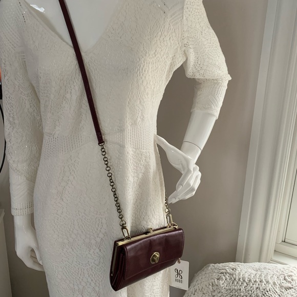 NEW! HOBO Mila Crossbody — Leather Small Purse + Wallet — w/ Dustbag - Picture 4 of 16